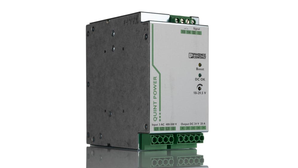 2866792 | Phoenix Contact QUINT-PS/3AC/24DC/20 3-Phasen Getaktet 