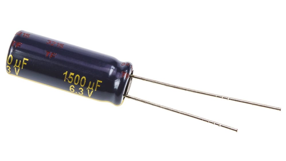 5x Condensateur 6.3V 1500uF KZG Radial électrolytique Aluminium - Foto 12