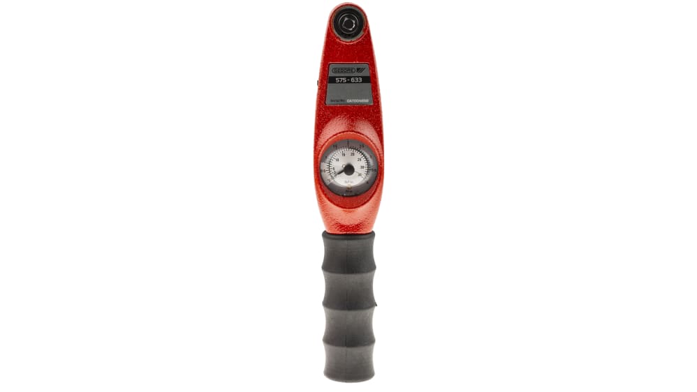 RS PRO Dial Torque Wrench, 0.3 → 4Nm, 1/4 in Drive, Square