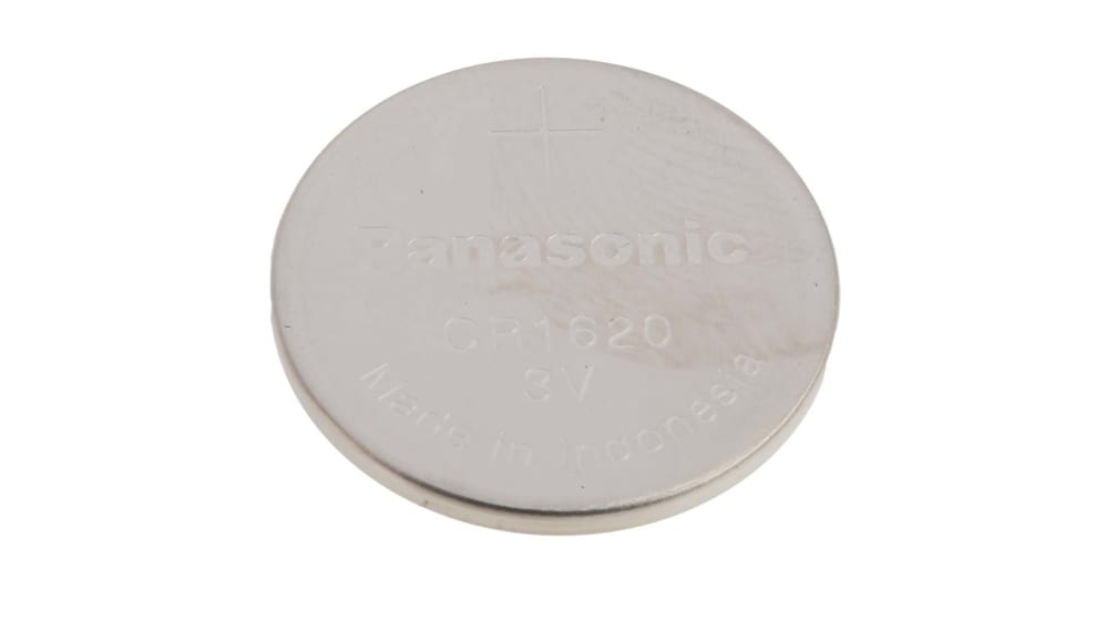 CR1620 - Panasonic Batteries - Battery, 3 V, Coin Cell