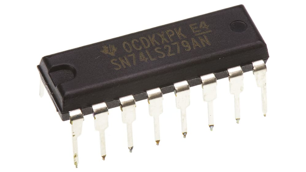 Texas Instruments ラッチ, 16-Pin SRタイプ スルーホール SN74LS279AN
