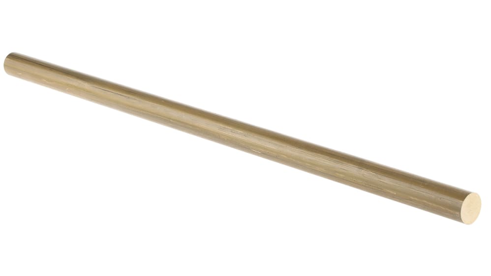 RS PRO, RS PRO Brass Rod 15mm Diameter, 500mm L, 682-652