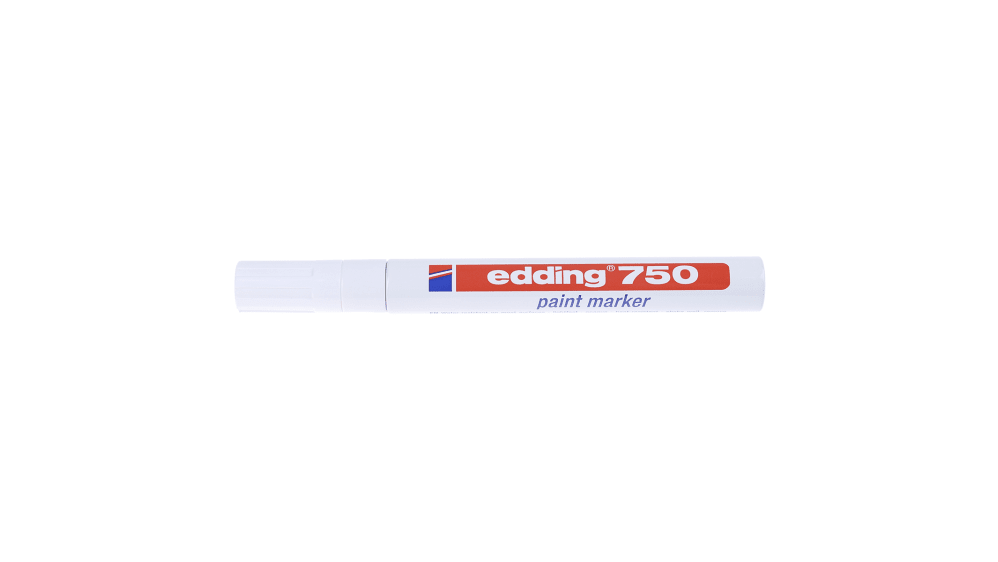 Rotulador permanente blanco Edding 750-049