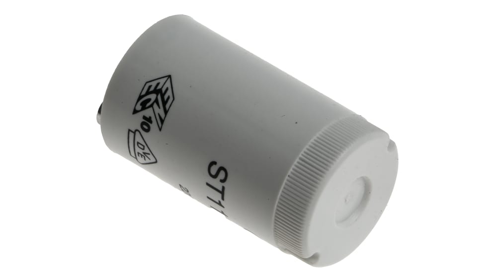 Osram ST 111 LONGLIFE Leuchtstofflampen Starter 2-polig, 65 W / 220 bis 240  V, Ø 21.5mm x 40,3 mm