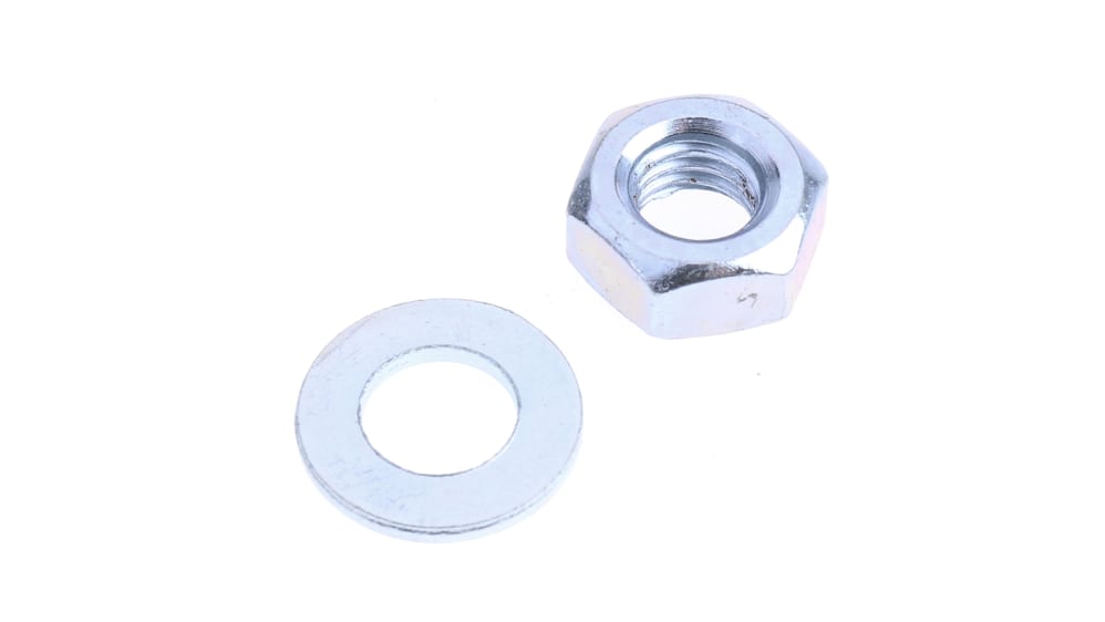 M10 45mm Bright Zinc Plated Steel Round U-Bolt | RS