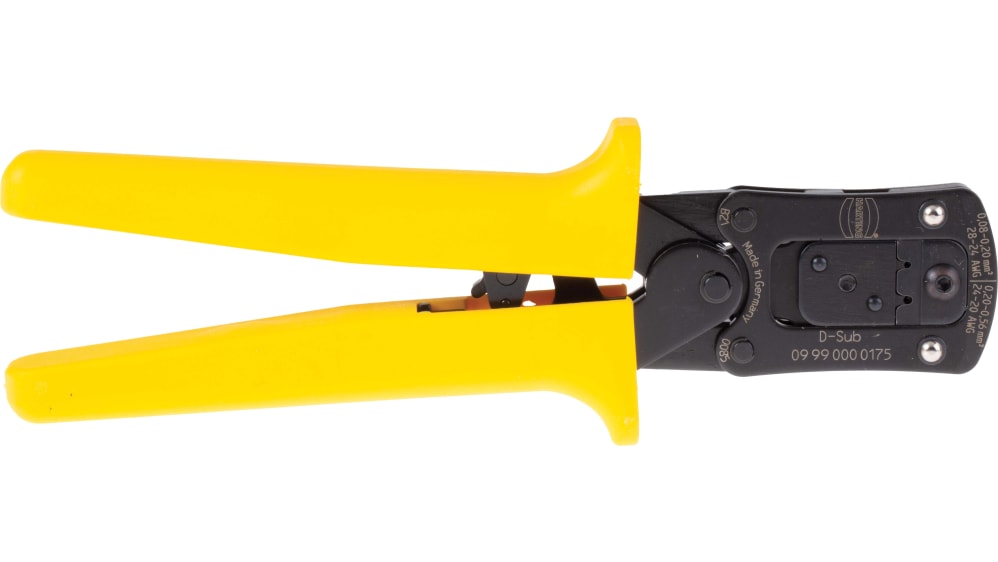 ハーティング 圧着工具, 圧着工具, 09990000175 | RS