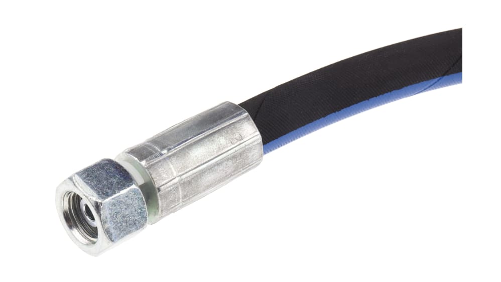 RS PRO Hydraulikschlauch, konfektioniert Innen ø 1/4Zoll, 362mm