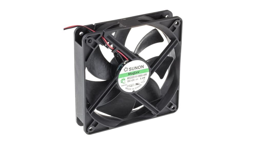 Ventola Assiale SUNON MB50151V2-000U-A99 - 50x50x15mm, 12V Cc, 22 M&sup3;/h