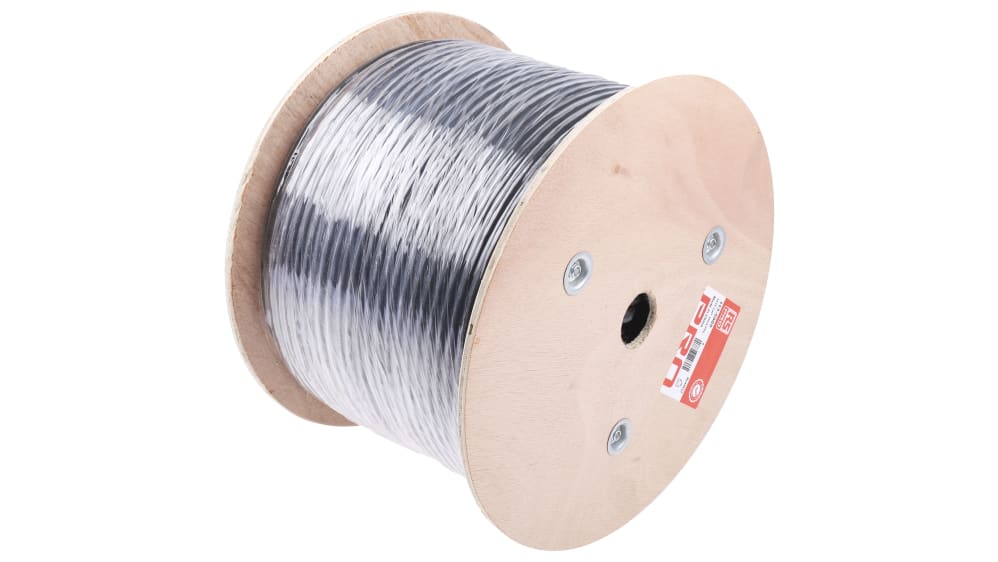 Premium X CAT 7 Cavo di rete 100m - Cavo Ethernet CAT7 Rame Puro - Schermato S/FTP - Cavo dati LAN Gigabit PIMF PoE 10Gbit/s Senza alogenuri - Cavo di installazione