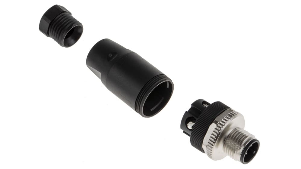 99 0429 14 04 | binder Circular Connector, 4 Contacts, Cable Mount 