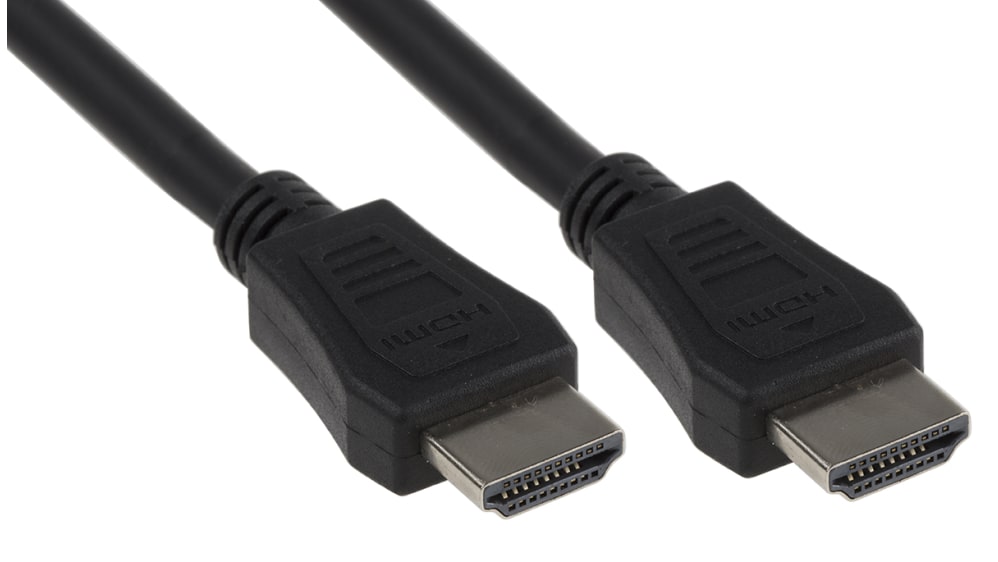 Cable HDMI Negro RS PRO con. B: Micro HDMI Macho, long. 1m