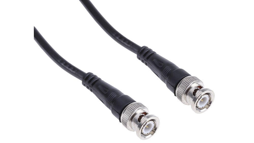 Câble coaxial RS PRO, RG58, BNC, / BNC, 2m, Noir | RS