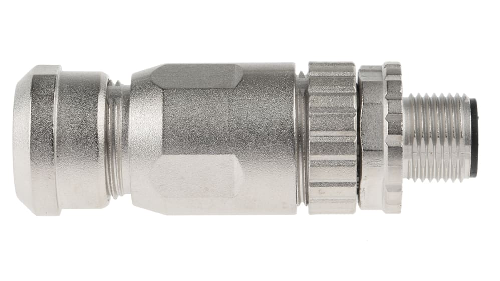 21033291801 | HARTING M12 Rundsteckverbinder Stecker 8-polig / 2.0 