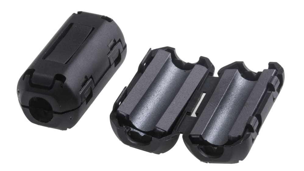RS PRO Openable Ferrite Clamp, 13 x 25.5 x 11.8mm, For