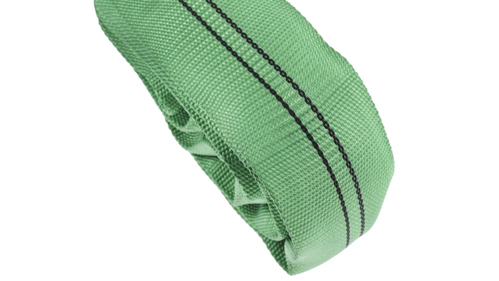 RS PRO 2m Green Lifting Sling Webbing, 2t | RS