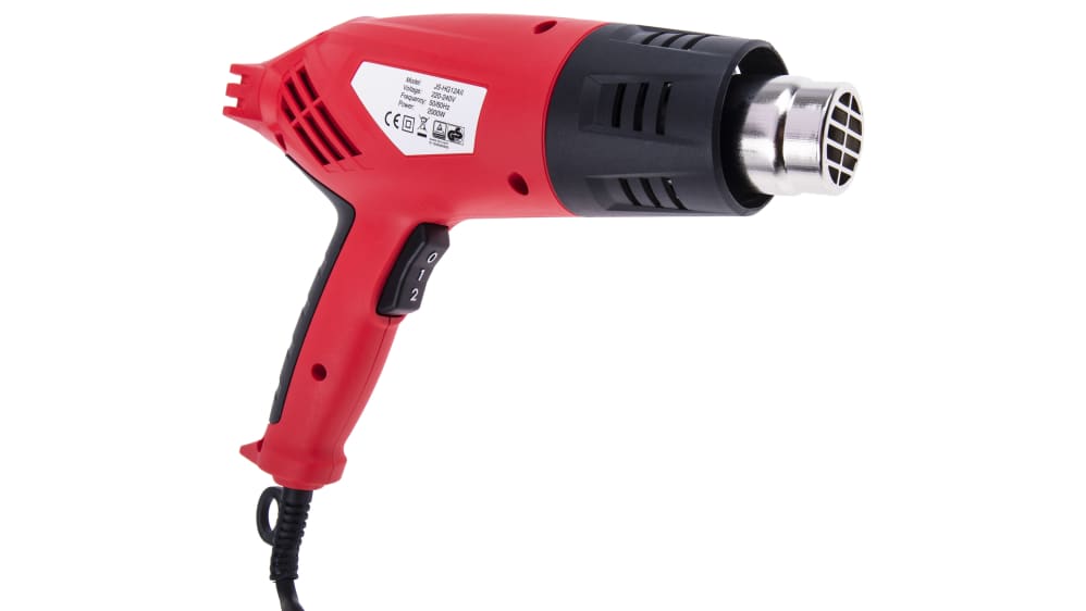 Facom 600°C Max Corded Heat Gun, Type C - Europlug, E.2015