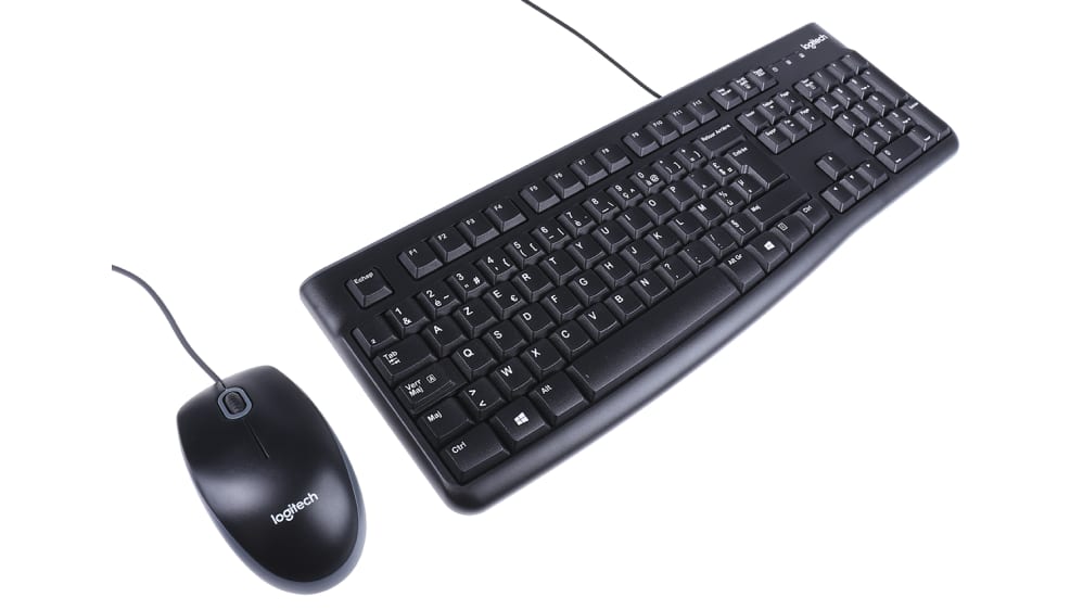 フランス語　Logitech 有線キーボード QWERTY 黒 フランス語 Logitech 有線キーボード QWERTY 黒 フランス語 Logitech