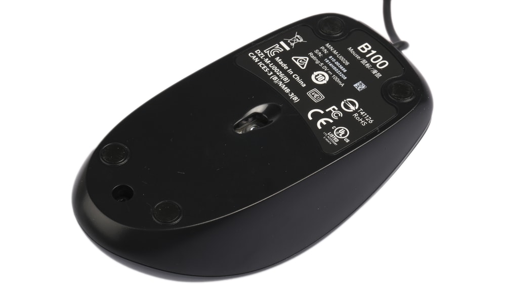 ロジクール マウス 3 B100 ワイヤード USB スタンダード 910-003357