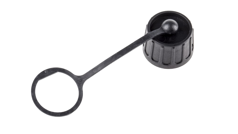 RS PRO RJコネクタダストキャップ, コード付きダストキャップ