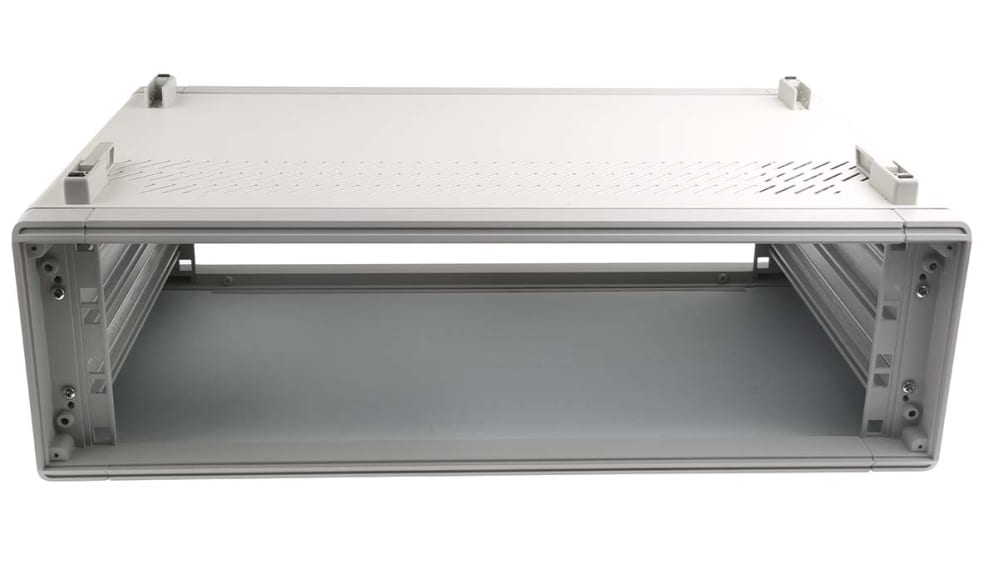 RS PRO 19インチラックマウントケース 3 U はい, グレー 322 mm | RS