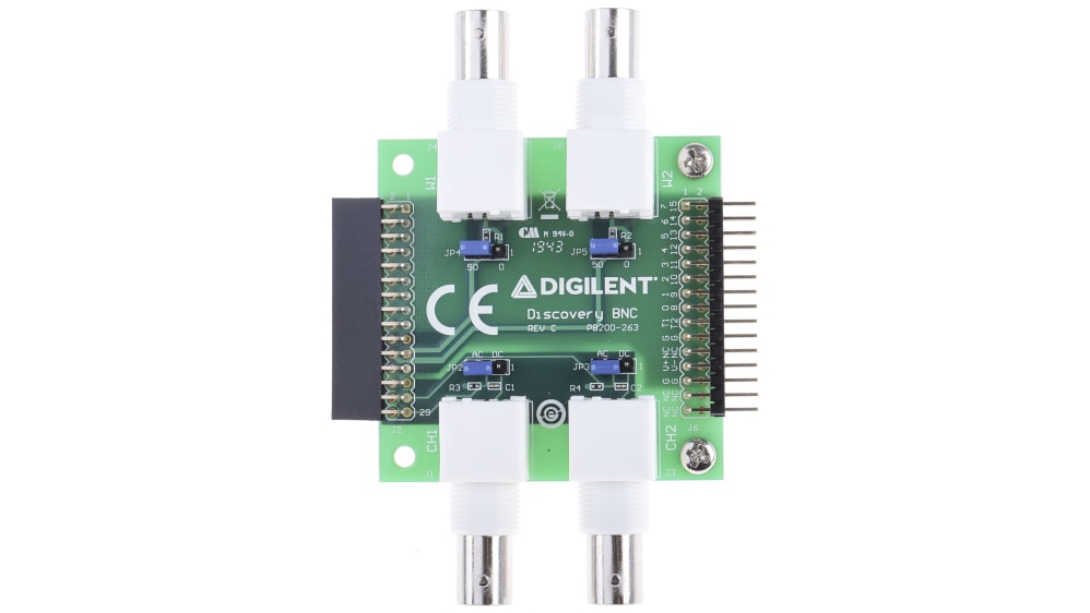 Digilent 410-263 BNC-Leiterplattenadapter, für Analog Discovery 2 | RS
