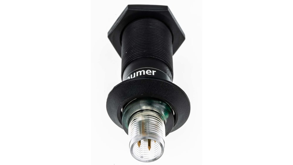 Baumer 光電センサ 円柱型 検出範囲 → 300 mm RS