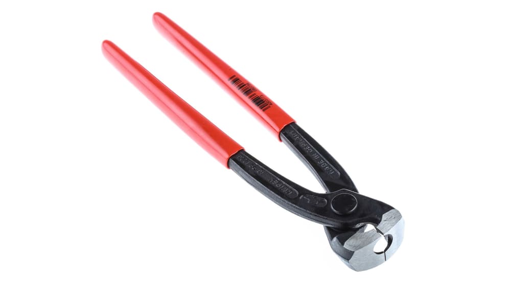 TENAZA RUSA 220MM 9901220 P/PLASTICO ROJO KNIPEX