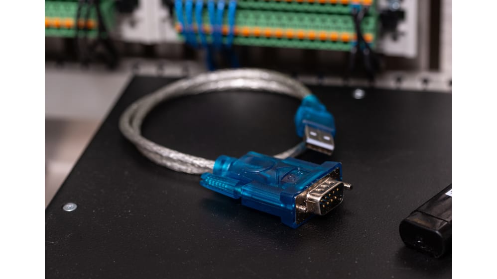 Adattatore convertitore dati di comunicazione seriale DB9 maschio RS232