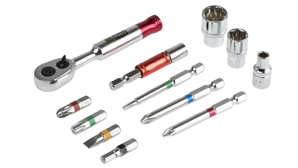 RS PRO Ratchet, Hex, Phillips, Pozidriv, Slotted, Torx Driver Bit