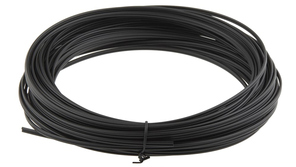 RS PRO 光ファイバーケーブル 980 μm, 2 m, 2芯, 黒 ポリエチレン | RS
