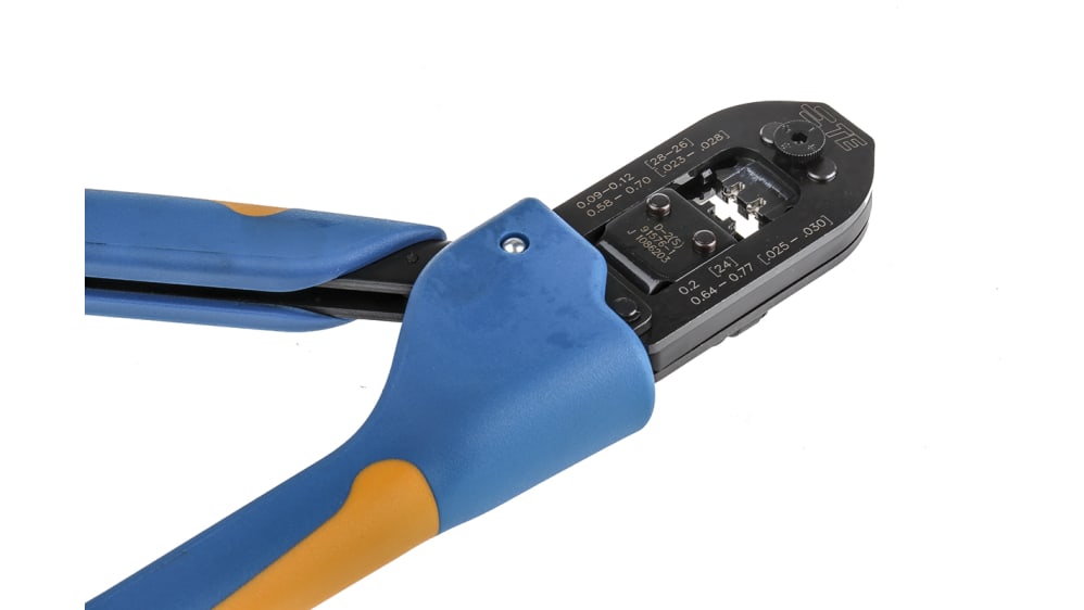 TE Connectivity 圧着工具, ワイヤ寸法:28 → 24AWG, 圧着工具 TE Connectivity 圧着工具, ワイヤ寸法:28 → 24AWG, 圧着工具