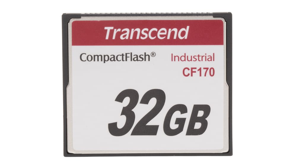 Carte Compact-Flash Transcend CF170 Industrial 32 GB - Conrad Electronic  France