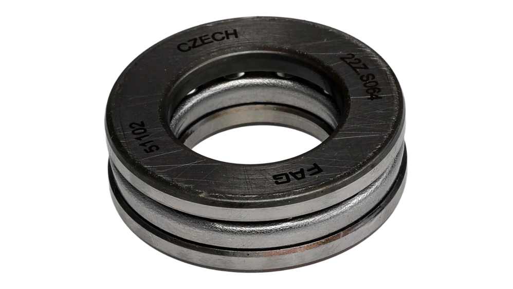 MOCHU Druckkugellager 51102 – 15 x 28 x 9 mm, Axial, Offener Stahlkäfig