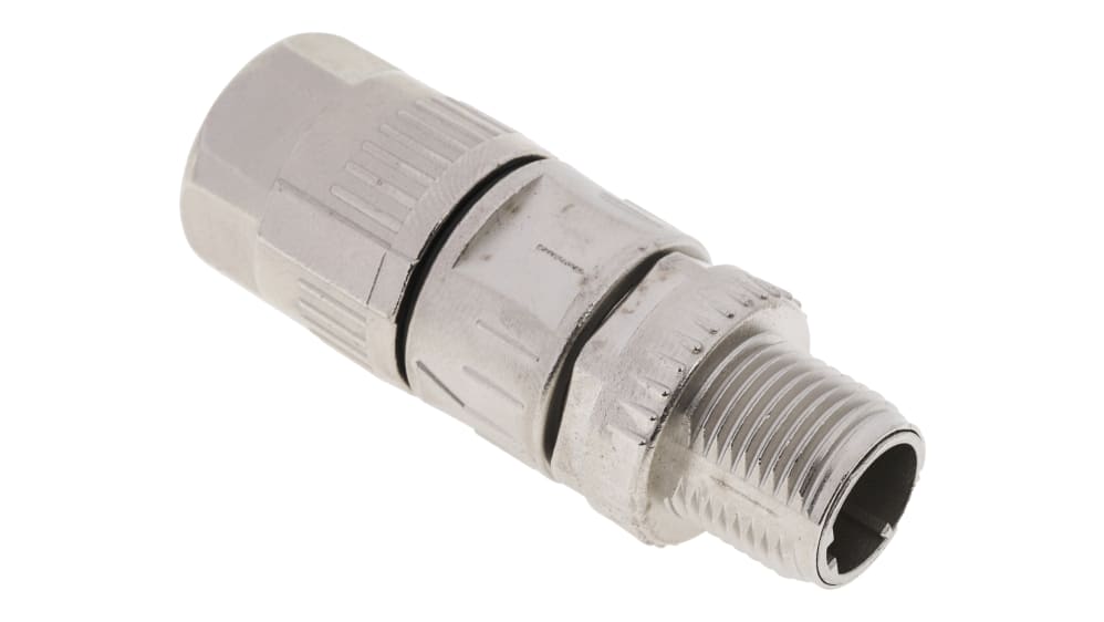 21038811405 | HARTING オス 丸型コネクタ, 4極, M12, ケーブル 21038811405 | HARTING オス 丸型コネクタ, 4極, M12, ケーブル