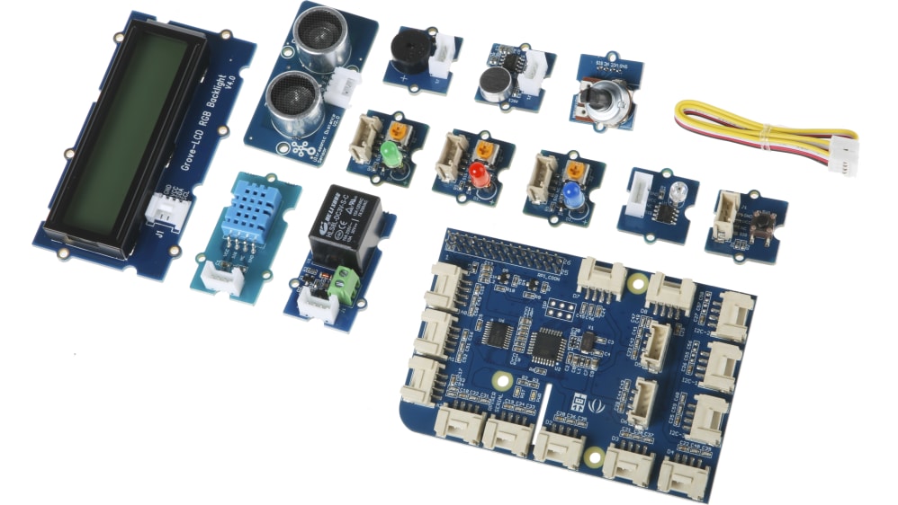 110060161 | Seeed Studio GrovePi+ Starter Kit 12 Grove Sensor for