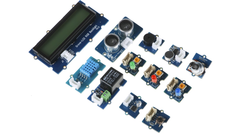 110060161 | Seeed Studio GrovePi+ Starter Kit 12 Grove Sensors for
