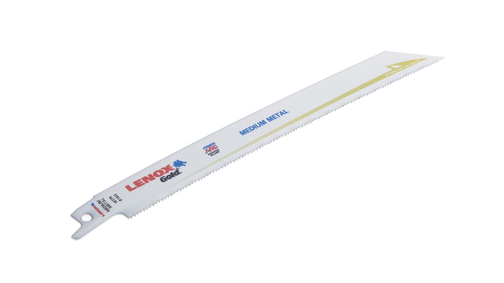 Lenox レシプロソー替刃, カット長さ203mm, 18歯, 21070818GR | RS