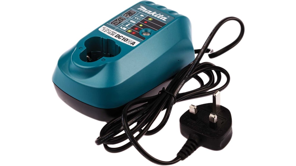 Atornillador eléctrico a batería Makita DF012DSE de 7.2V, 1.5Ah, Tipo C -  Euroconector Código RS: 661-2362 Nº ref. fabric.