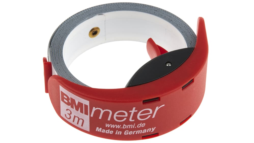 BM429341021, BMI BMI 3m Tape Measure, Metric, With RS Calibration