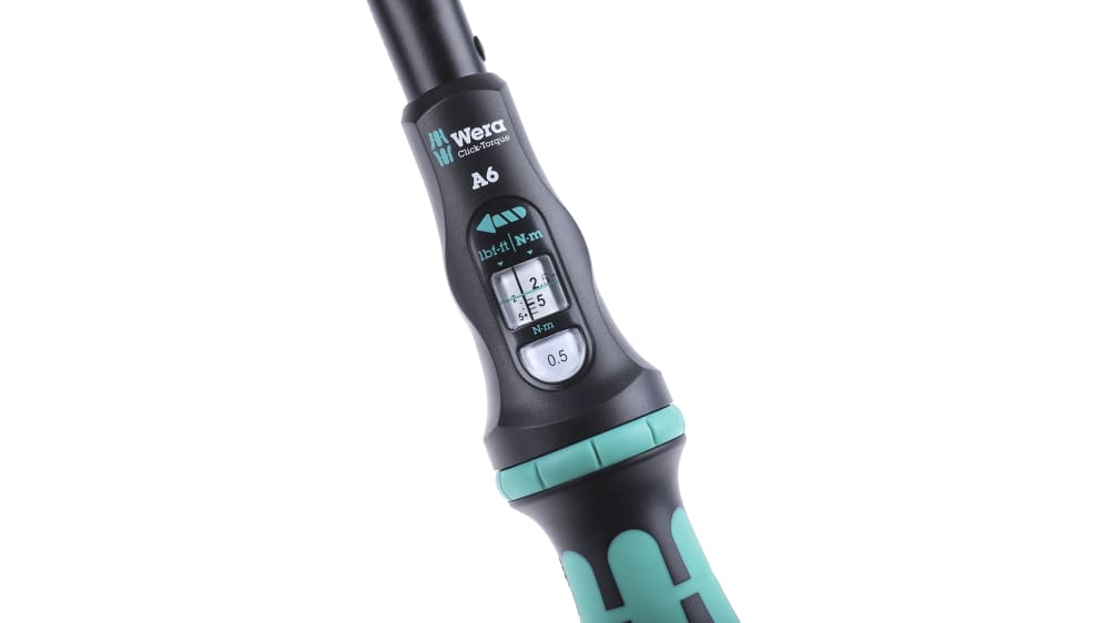 Llaves dinamometricas Hex 2,5 - 25 Nm Click-Torque A 6 Wera