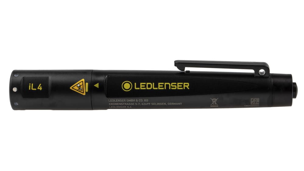 Linterna LED tipo bolígrafo LEDLENSER iL4, 80 lm, 50 m de alcance, ATEX