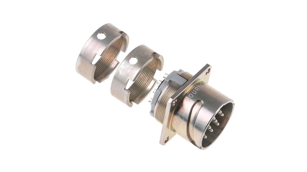 Connecteur Souriau 19 Broches Mâle à Souder - Panneau - Qualité Pro