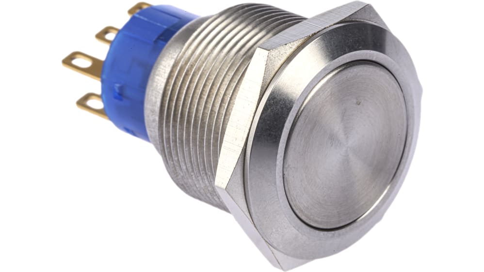 RS PRO 押しボタンスイッチ, モーメンタリ, DPDT, 3 A、5 A, 22.2mm