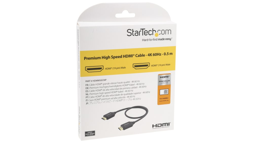 Cable 2m HDMI premium alta con Ethernet