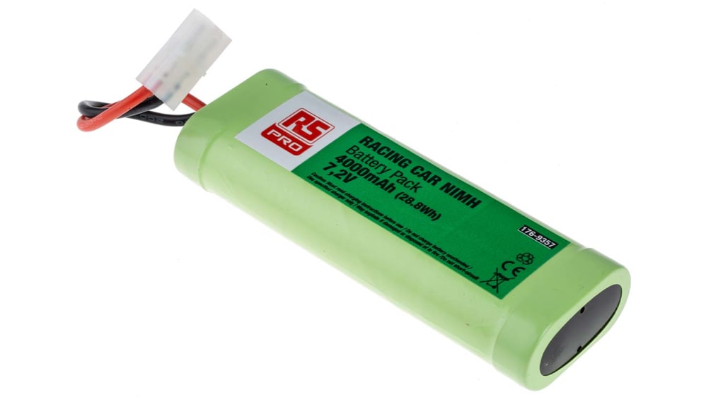 NEDIS Pile Rechargeable Ni-MH AA 1.2 V 1 300 mAh 4 pièces Blister