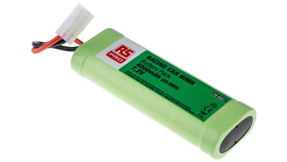 Batteria LiIon Reely Per Modellismo: 7,4V 4000mAh, 15C, 2 Celle, Custodia Rigida Con Sistema A T