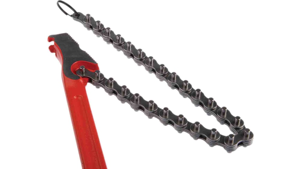 Egamaster Reversible Chain Wrench Reinforced 8 1270mm 