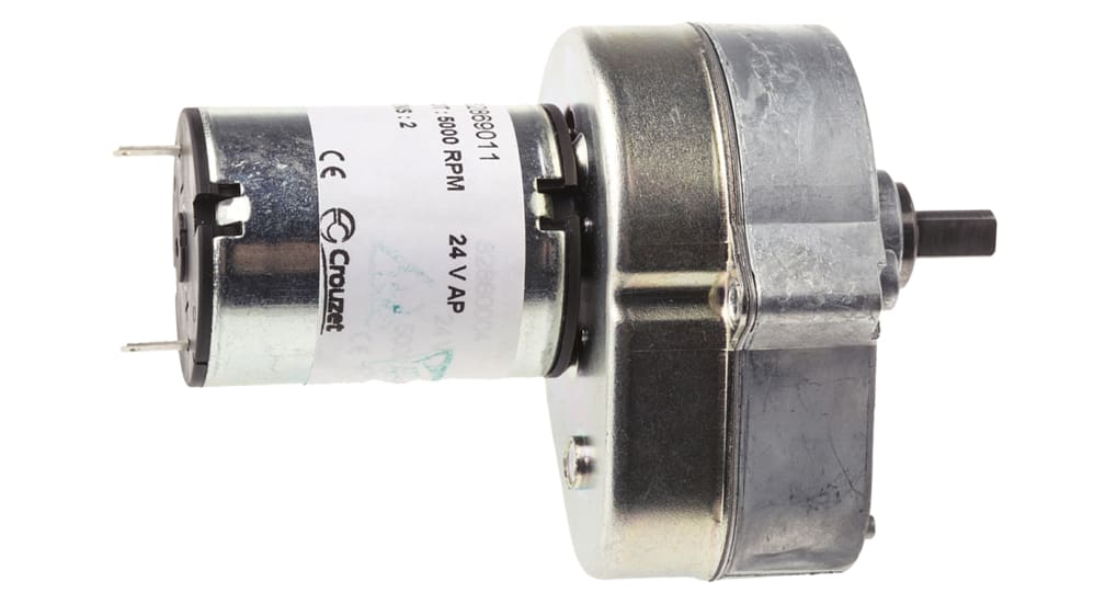 82869011 | Crouzet Bürsten-Getriebemotor bis 2 Nm, 24 V dc / 3 W  