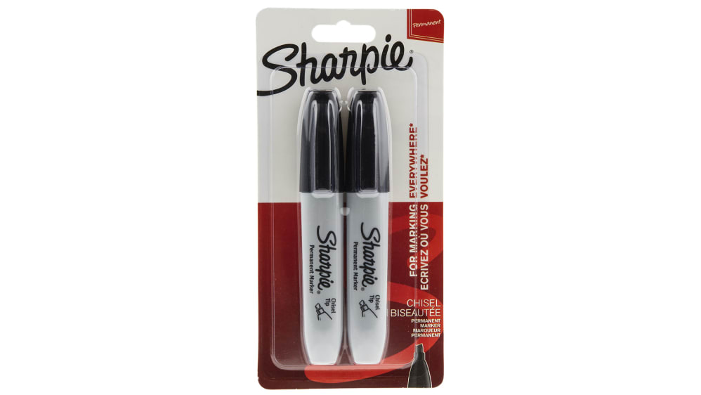 Sharpie マーカーペン, 黒, 油性マーカー, ブロード, 1986195 | RS Sharpie マーカーペン, 黒, 油性マーカー, ブロード, 1986195 | RS