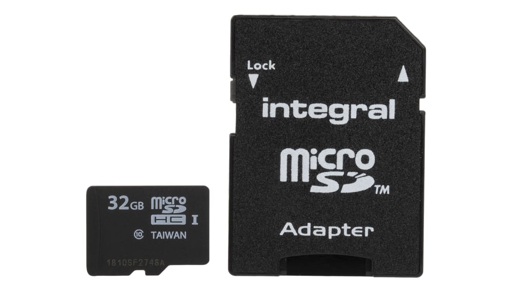 INMSDH32G10-90U1, Carte SD Integral Memory 32 Go MicroSDHC